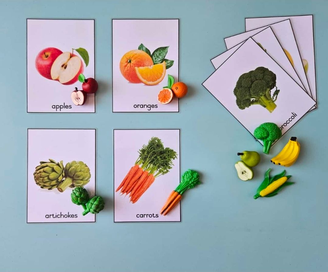Object - Card Matching Set - Fruit and Veg