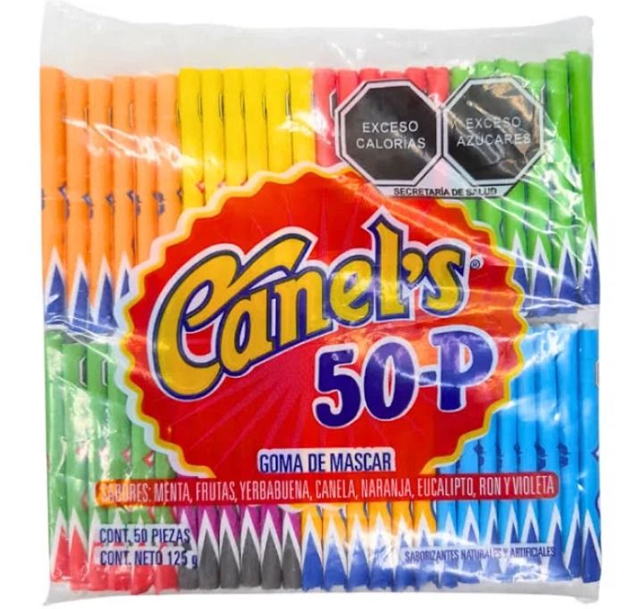 CHICLE TABLETA 50-P CANELS BSA C/50 PZS