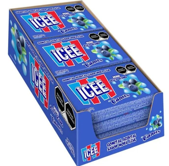 CARAMELO ICEE MINI MORA DISP 6/11/85GR