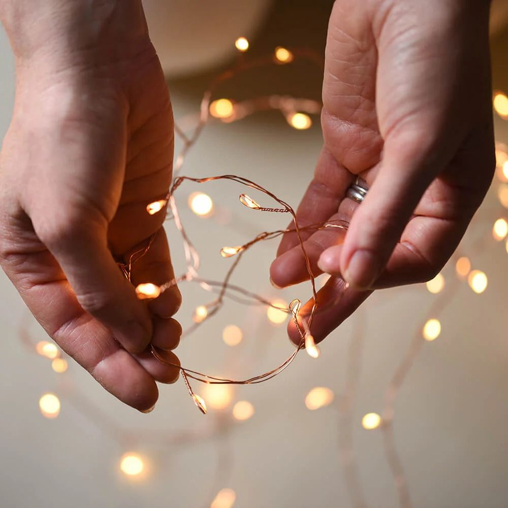 Copper String LED light (USB)