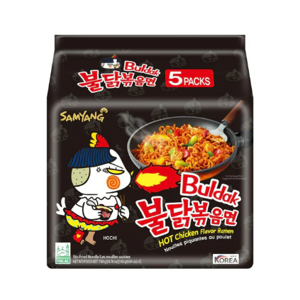 SAMYANG Hot Chicken Ramen 5 x 140g