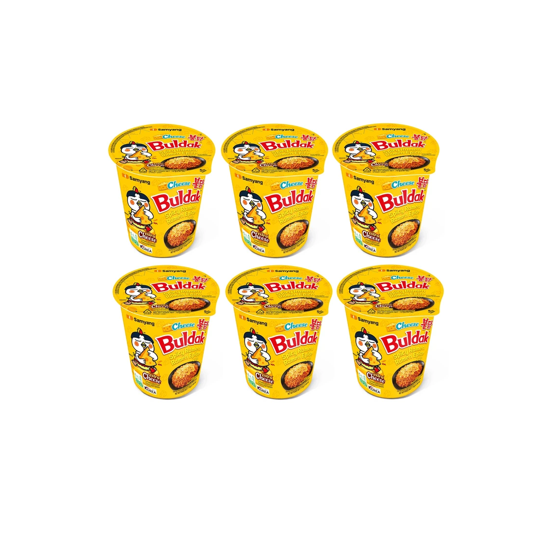 SAMYANG Hot Chicken Chees Ramen Cup 70g x 6