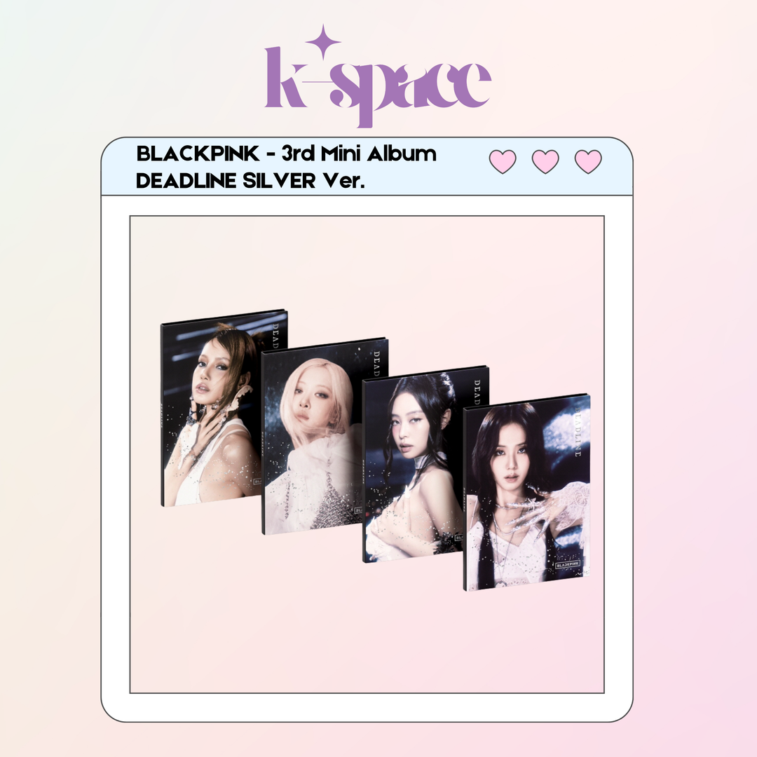 BLACKPINK - 3rd Mini Album DEADLINE ( SILVER Ver. )