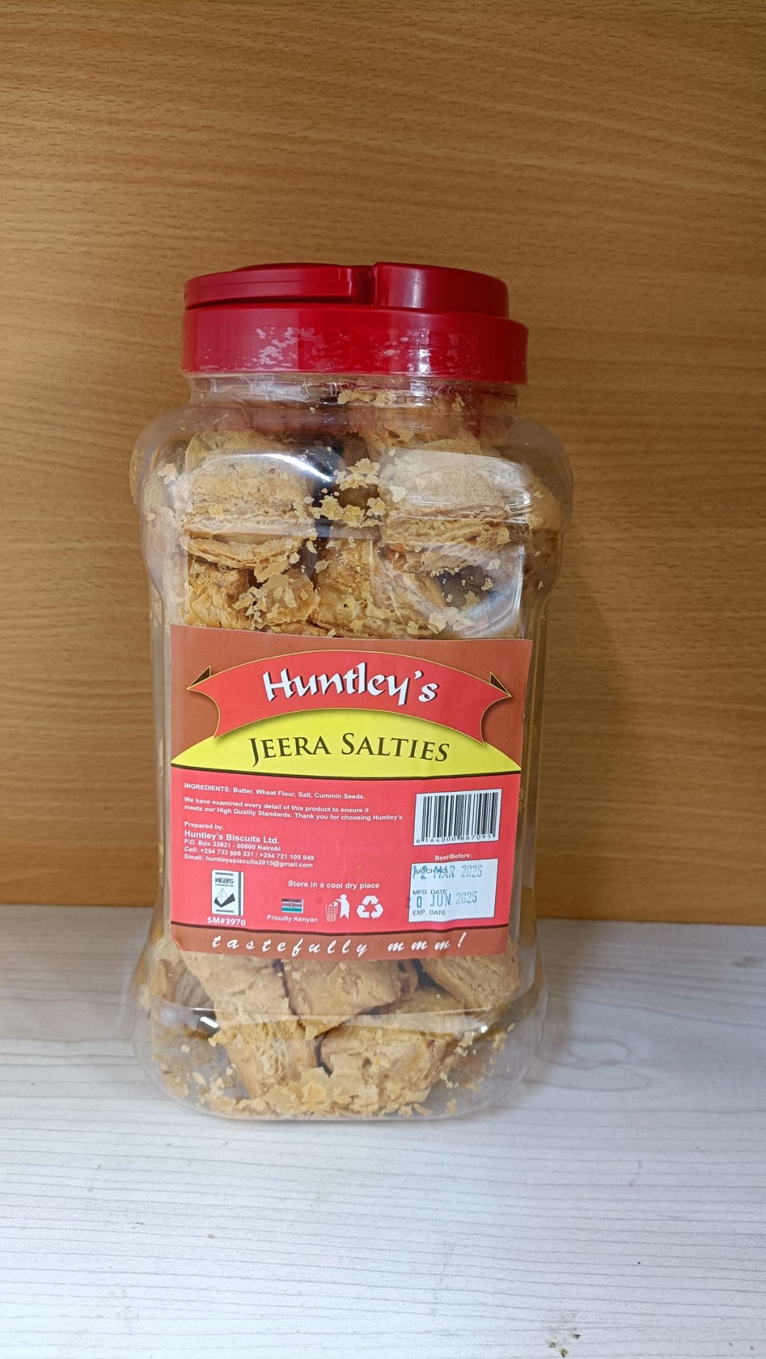 Huntley's Jeera salties 650g