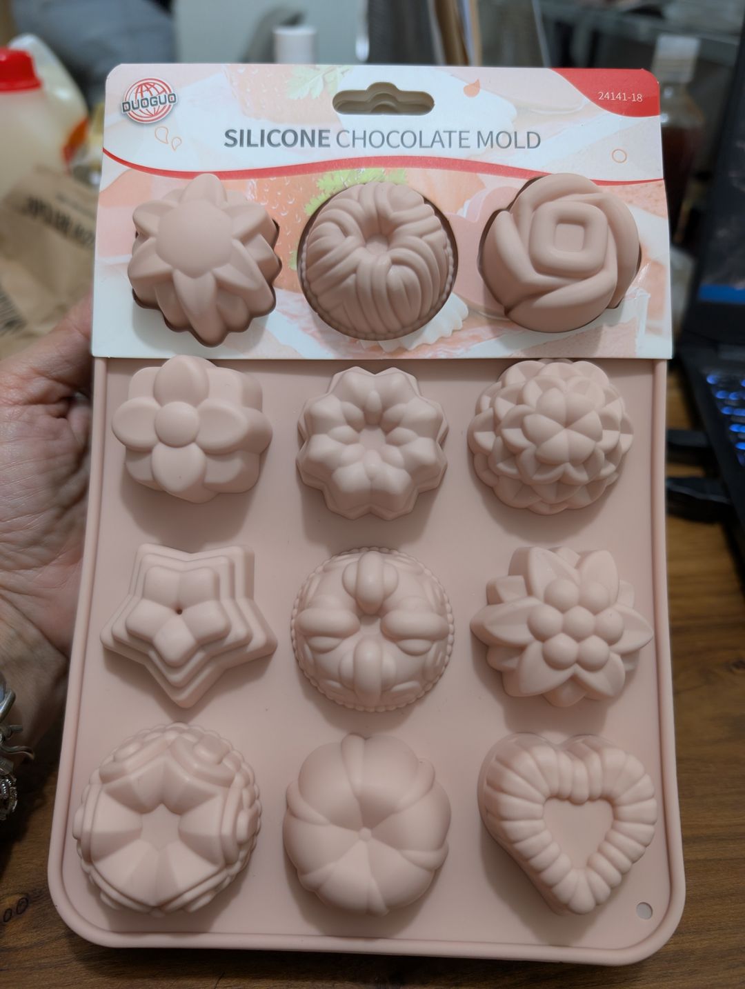 Molde 12 cavidades pequeño 