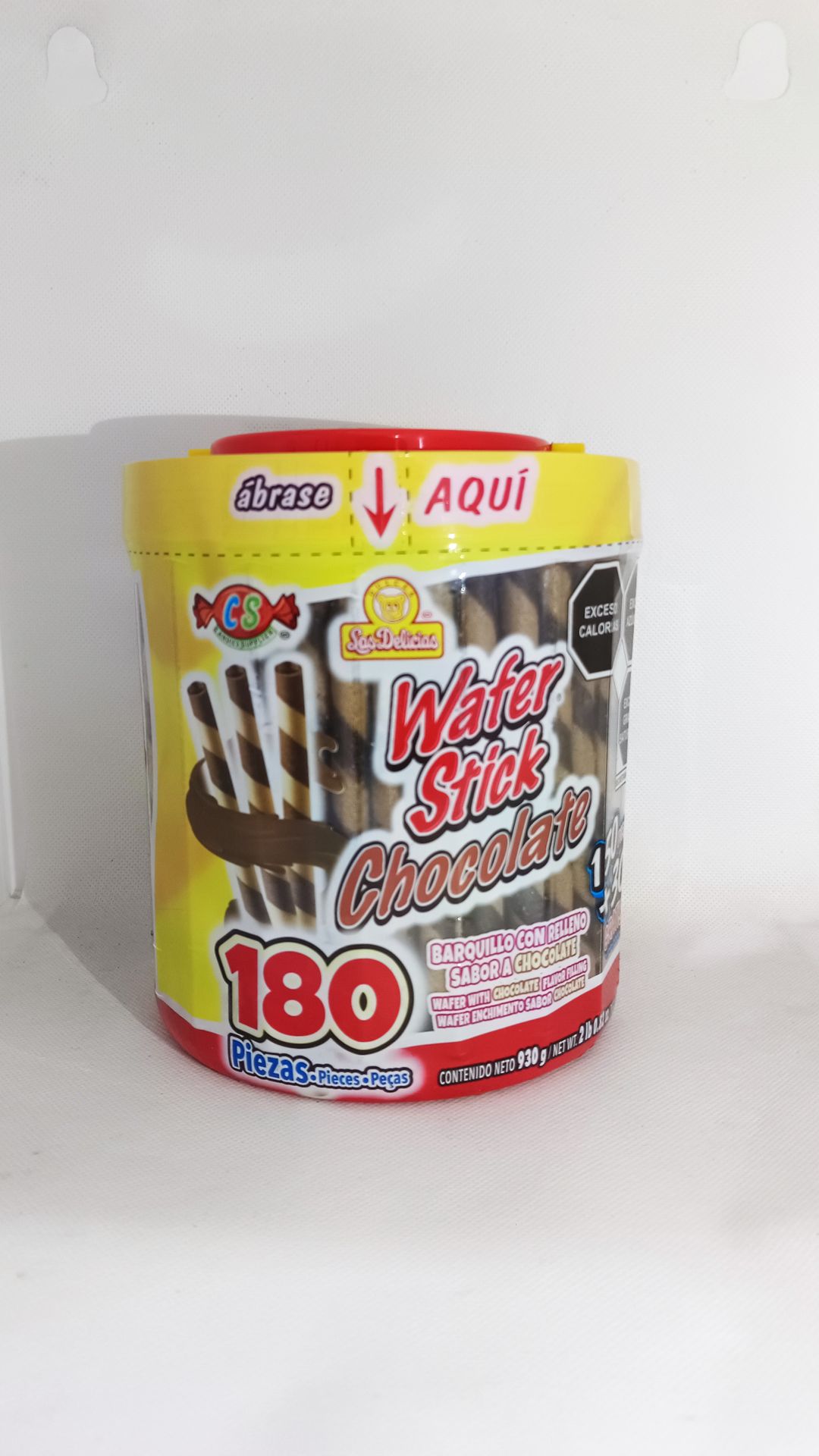 WAFER STICK CHOCOLATE DELICIAS VIT C/80 PZS