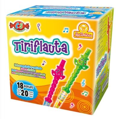 TIRIFLAUTA DELICIAS DISP C/20 PZS