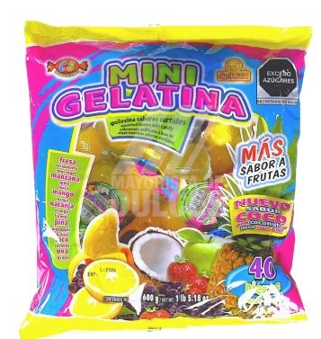 MINI GELATINA DELICIAS BSA C/40 PZS