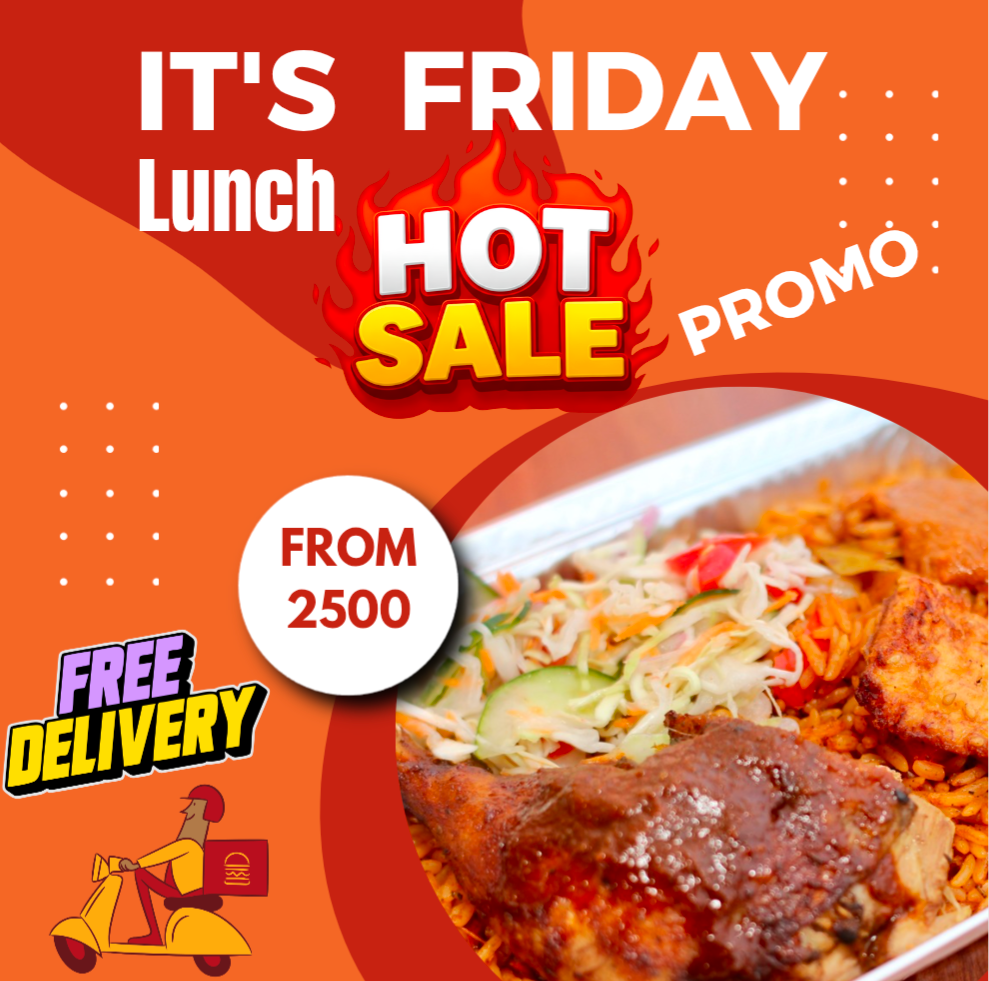 Friday Super Lunch Promo (12-3PM) 