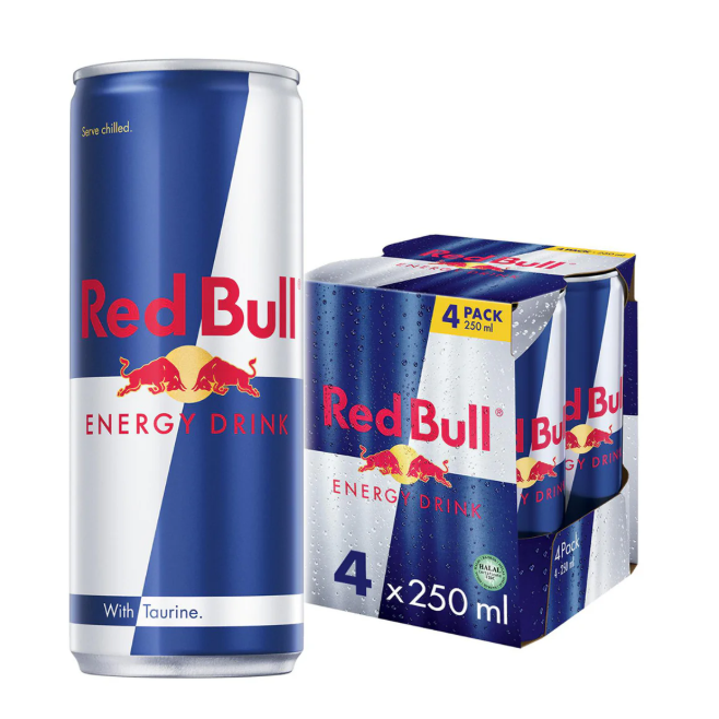 Red Bull Energy Drink 250ml x 4