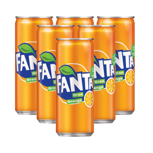 FANTA Orange 320ml x 6