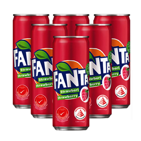 FANTA Strawberry 320ml x 6