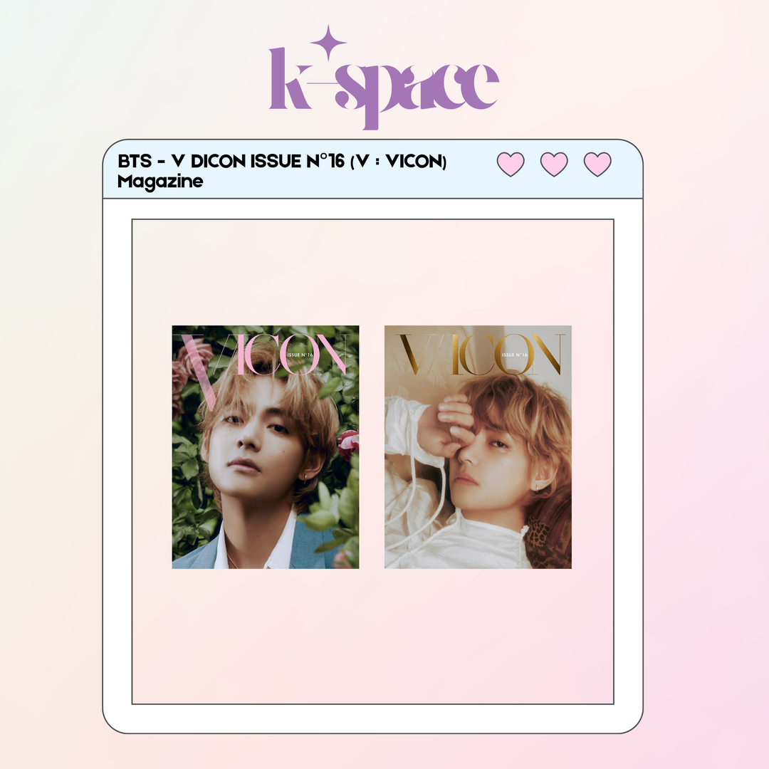 BTS - V DICON ISSUE N°16 (V : VICON) Magazines