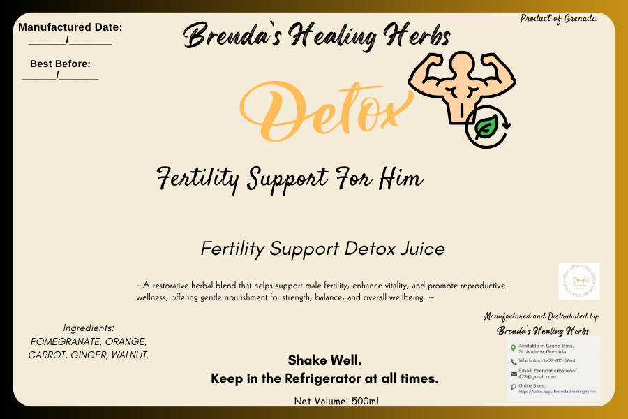 Fertility Support Detox Juice Shots 