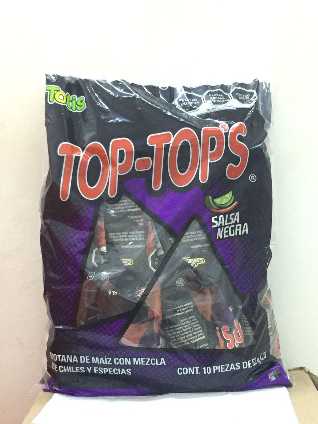 TOP-TOPS SALSA NEGRA 52GR TOTIS BSA C/10 PZS