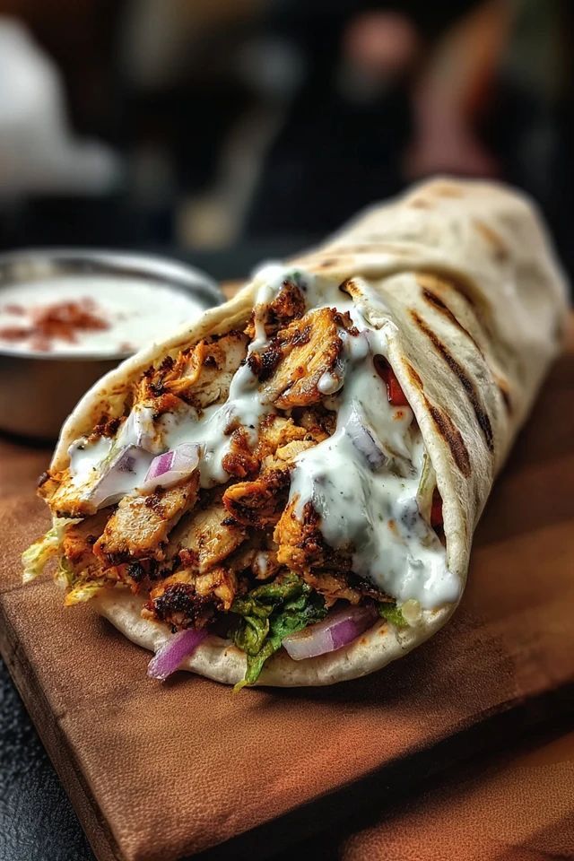 Chawarma poulet 