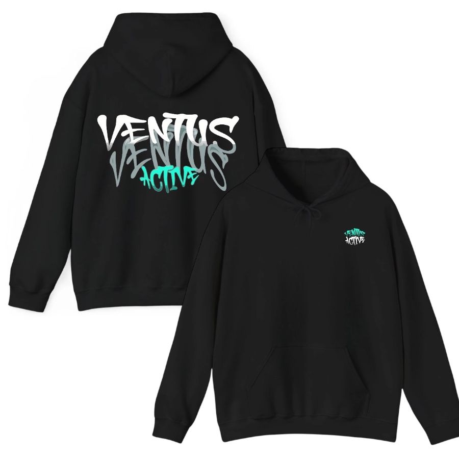 Overdrive Black Hoodie - Ventus