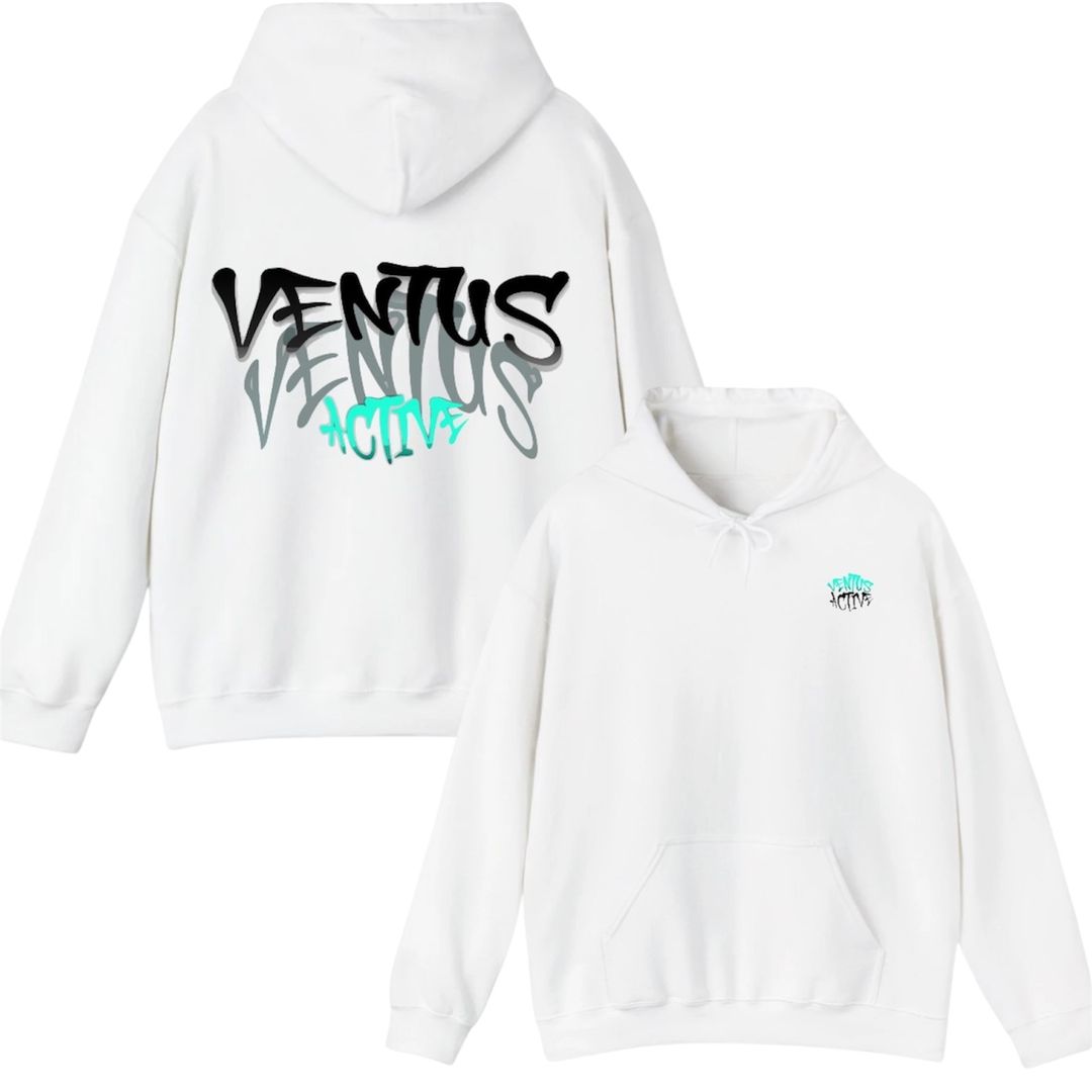 Overdrive White Hoodie - Ventus