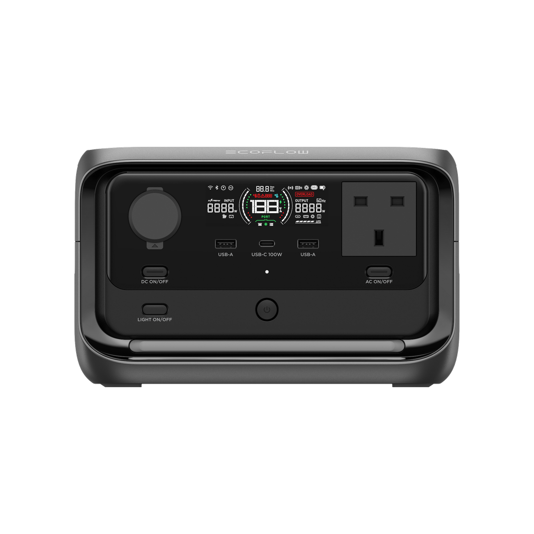 EcoFlow RIVER 3 Plus Portable Power Station – 286Wh / 600W
