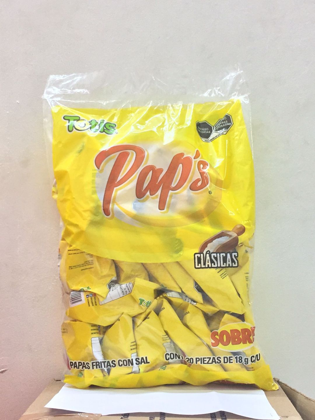PAPS SAL CLASICAS 18G TOTIS BSA C/20 PZS