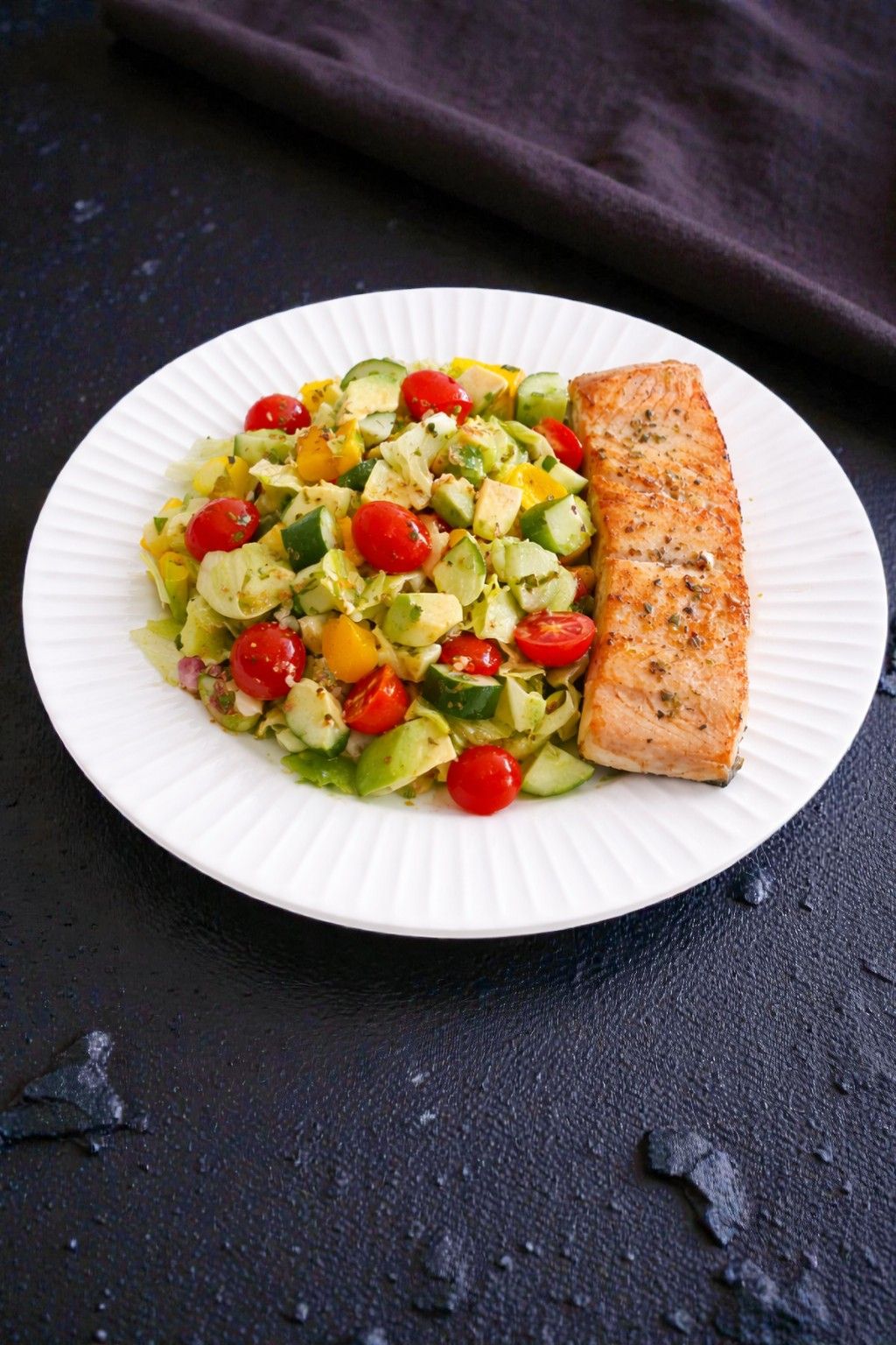 Salmon Avocado Salad