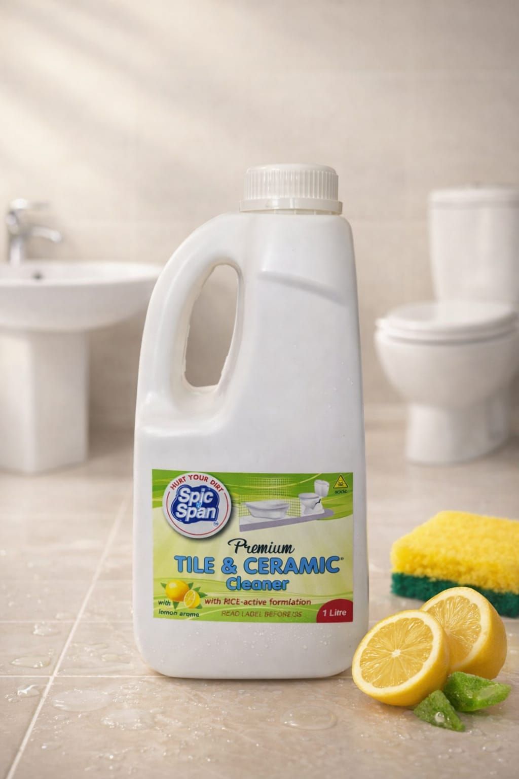 Spic n Span Tile and ceramic cleaner