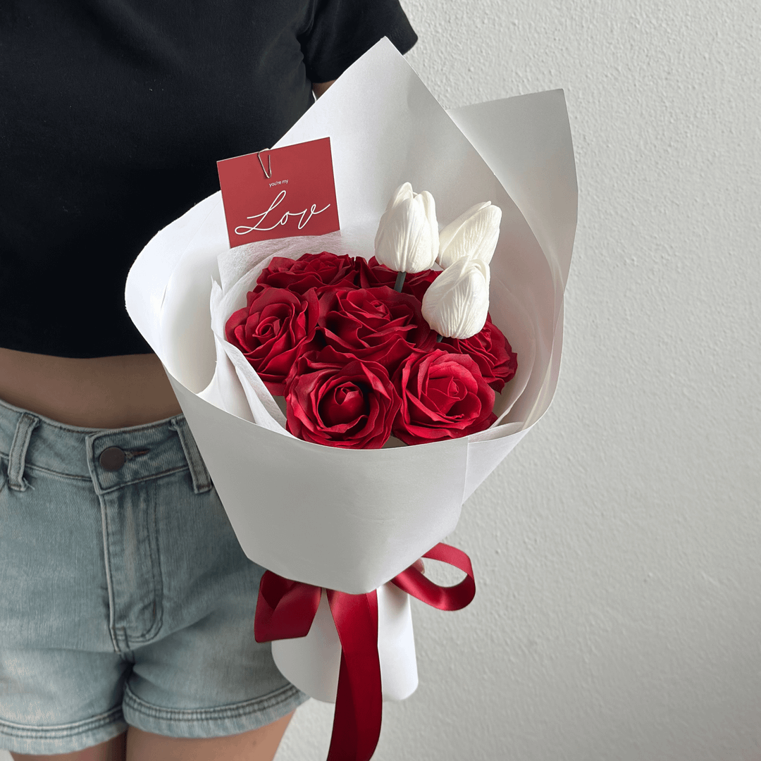 Crimson Devotion Tulips (Soap)