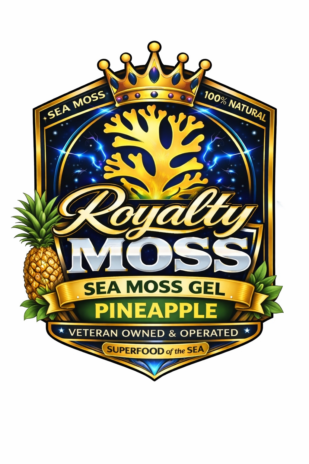 Royalty Moss Pineapple 