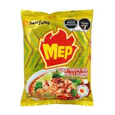 SAMYANG MEP FIDEO INSTANTANEO SABOR PIMIENTO Y POLLO CON CILANTRO 120G