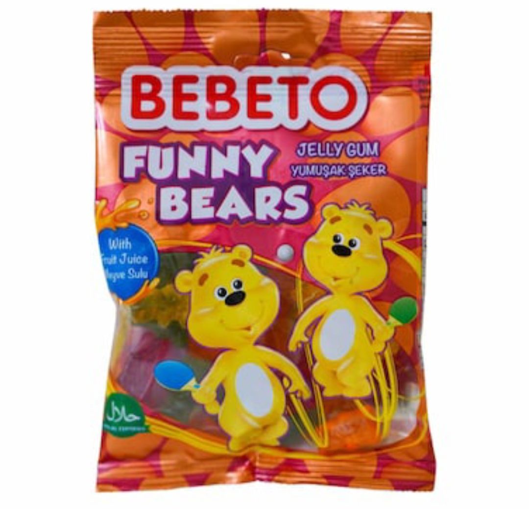 Bebeto funny bears 80g