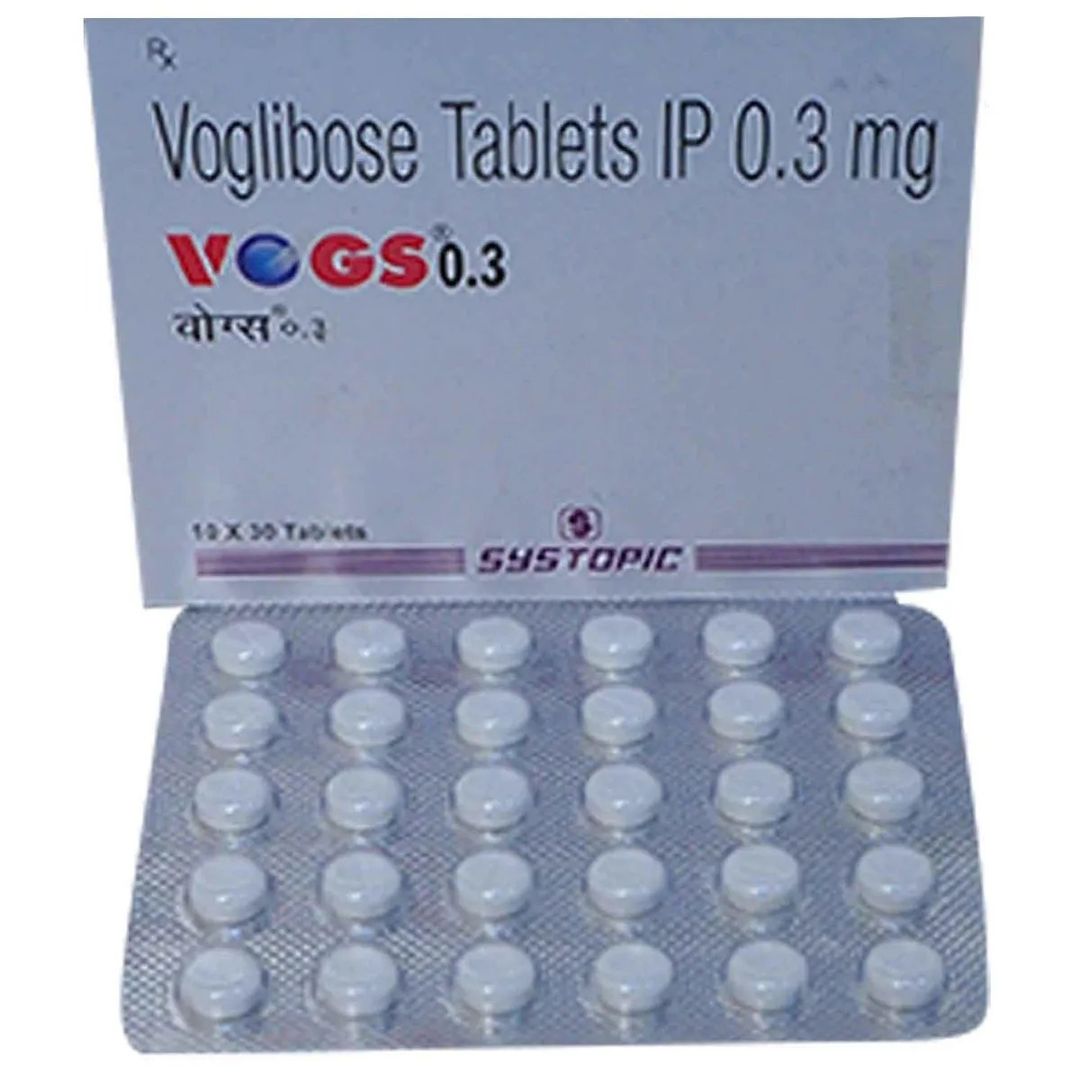 Voglibose Tablets 0.3 Mg Tablet