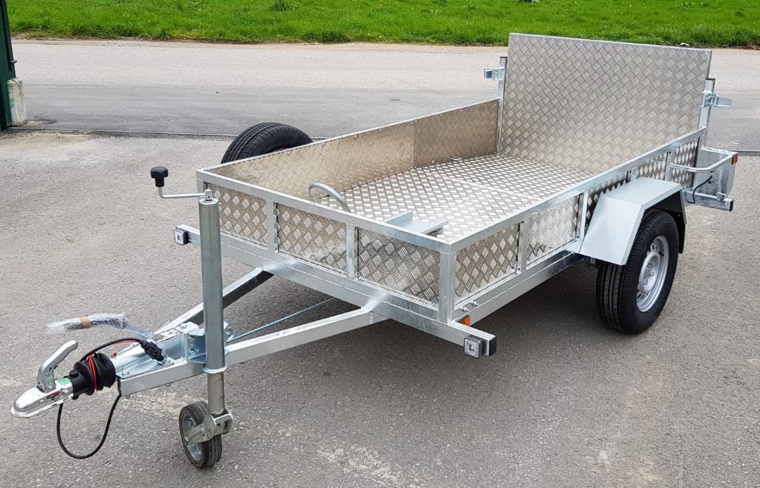 Remolque para motocicletas MT 1 CR – Con laterales