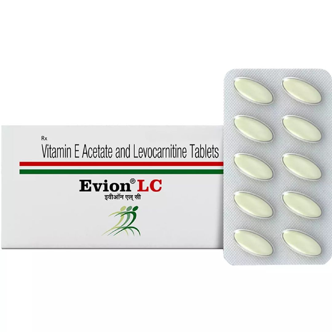 Vitamin E Acetate & Levocarnitine Tablet 200 Mg Tablet