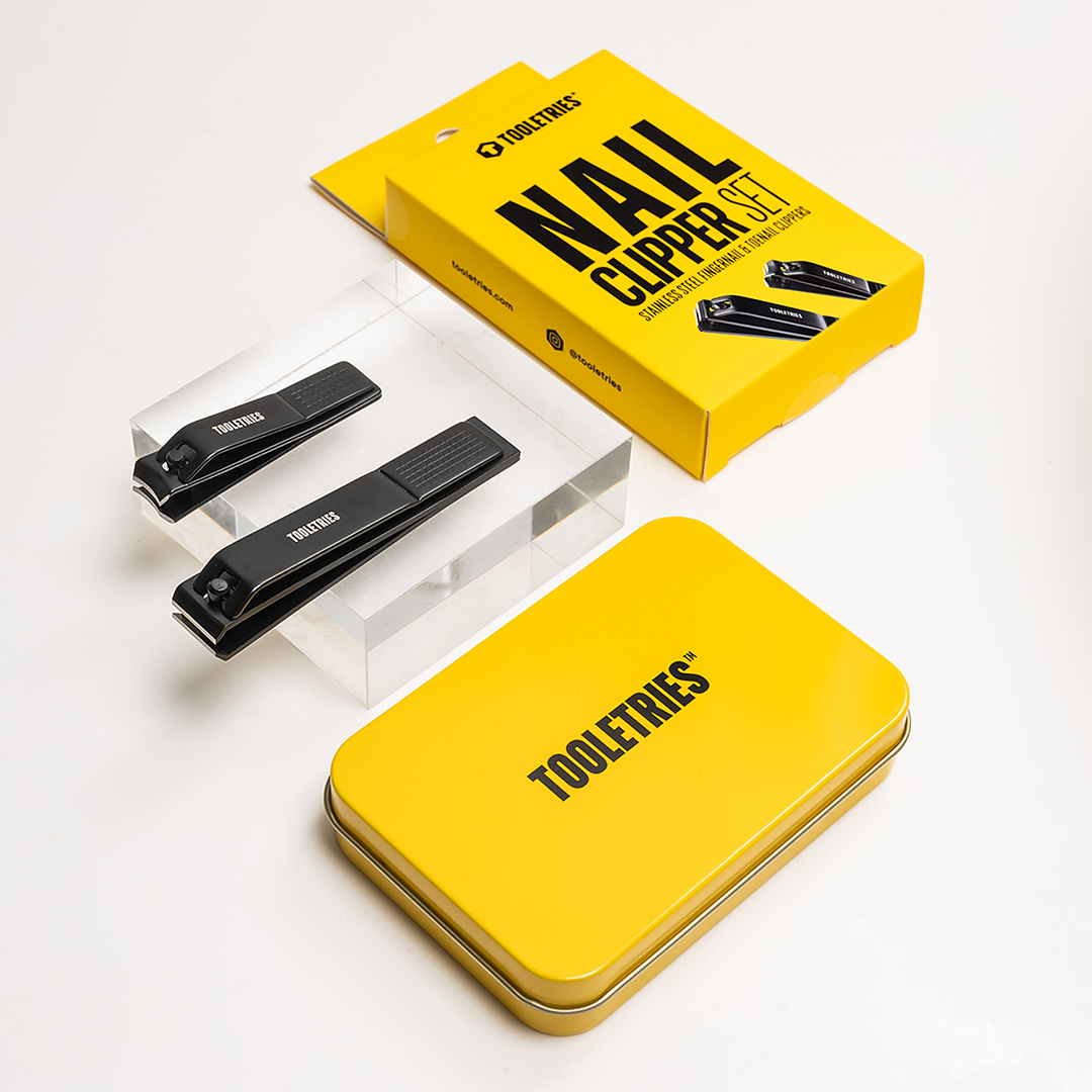 Tooletries Nail Clipper Set Stainless Steel