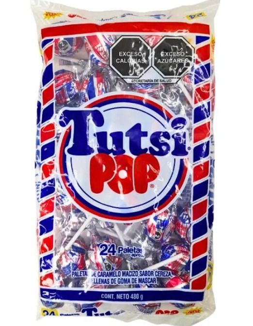 PALETA CHUPA POP TUTSI TIRA EX C/24 PZS