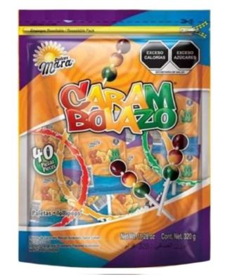 PALETA CARAMBOLAZO OPTIMAL MARA BSA C/40 PZS
