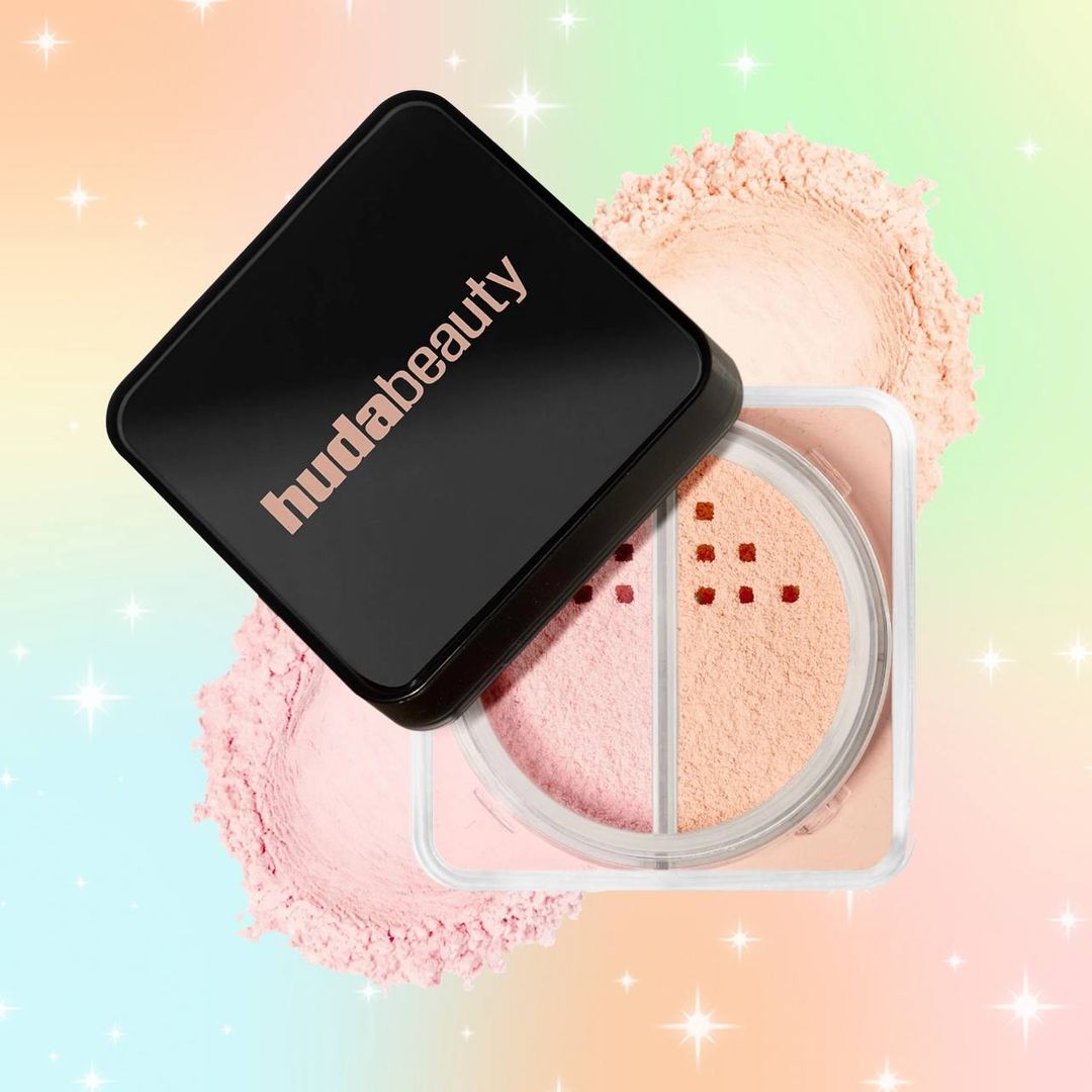 Huda Beauty powder duo - cherry peach