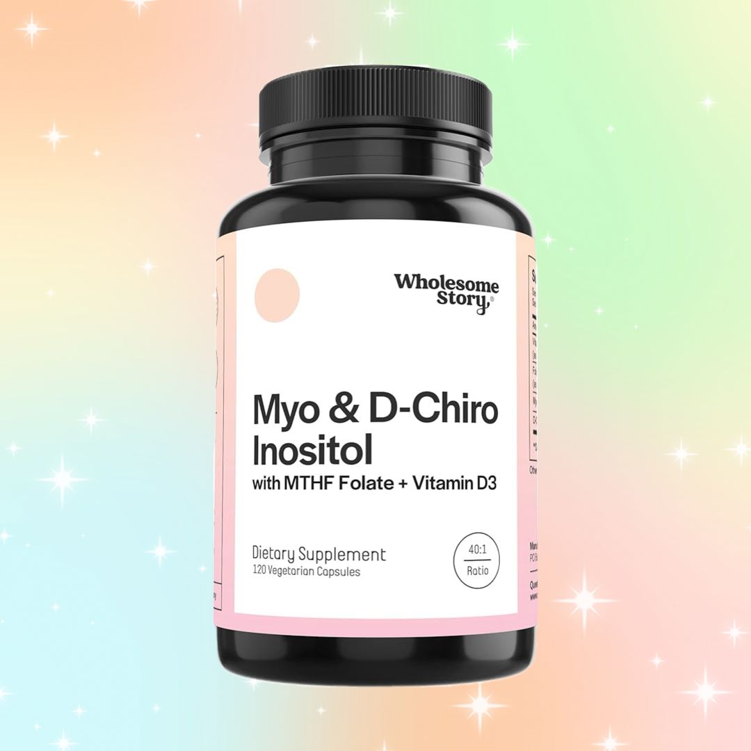 Wholesome Story myo inositol with folate + vitamin D3