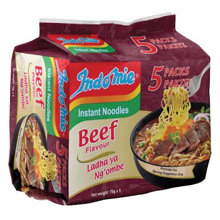 Indomie noodles beef 5 pack 