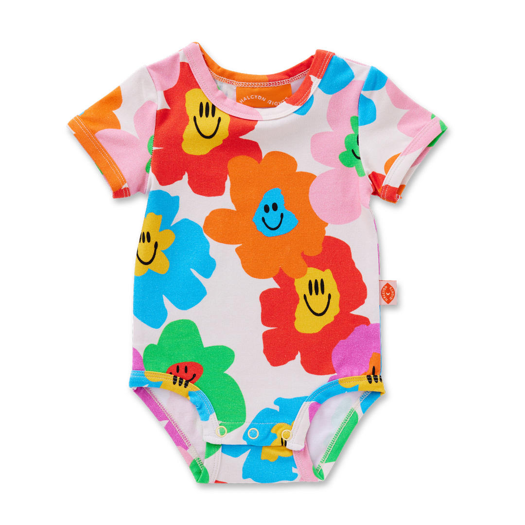 Short Sleeve Bodysuit (Hej Blooma)