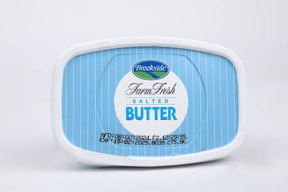 Brookside salted butter 250g