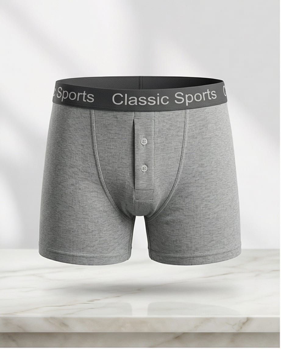 Button Fly Boxer Shorts