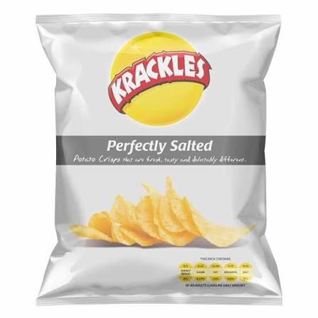 Krackles perfectly salted 125g