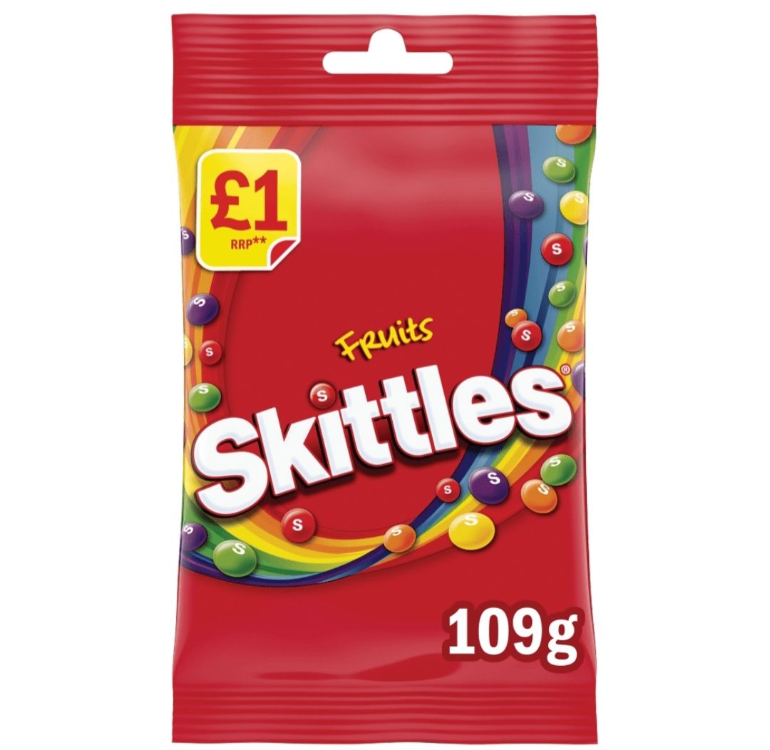 Skittles fruits 109g
