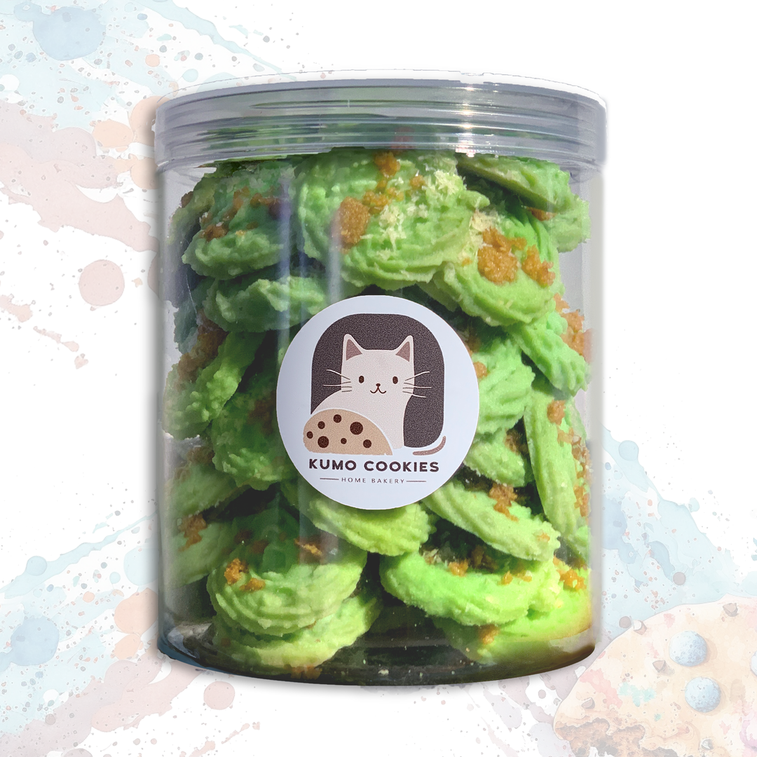 Pandan Ondeh Butter Cookie Jar (200g)