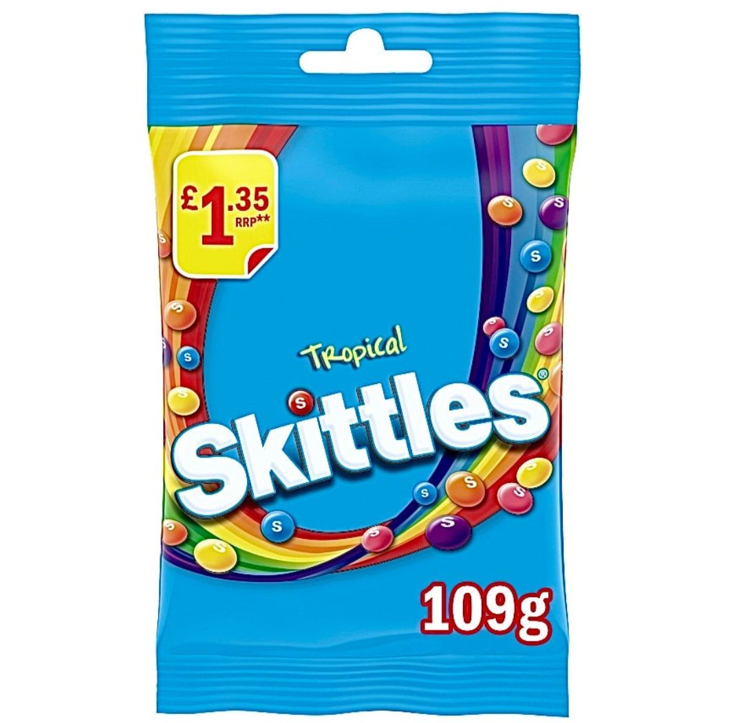 Skittles tropical 109g