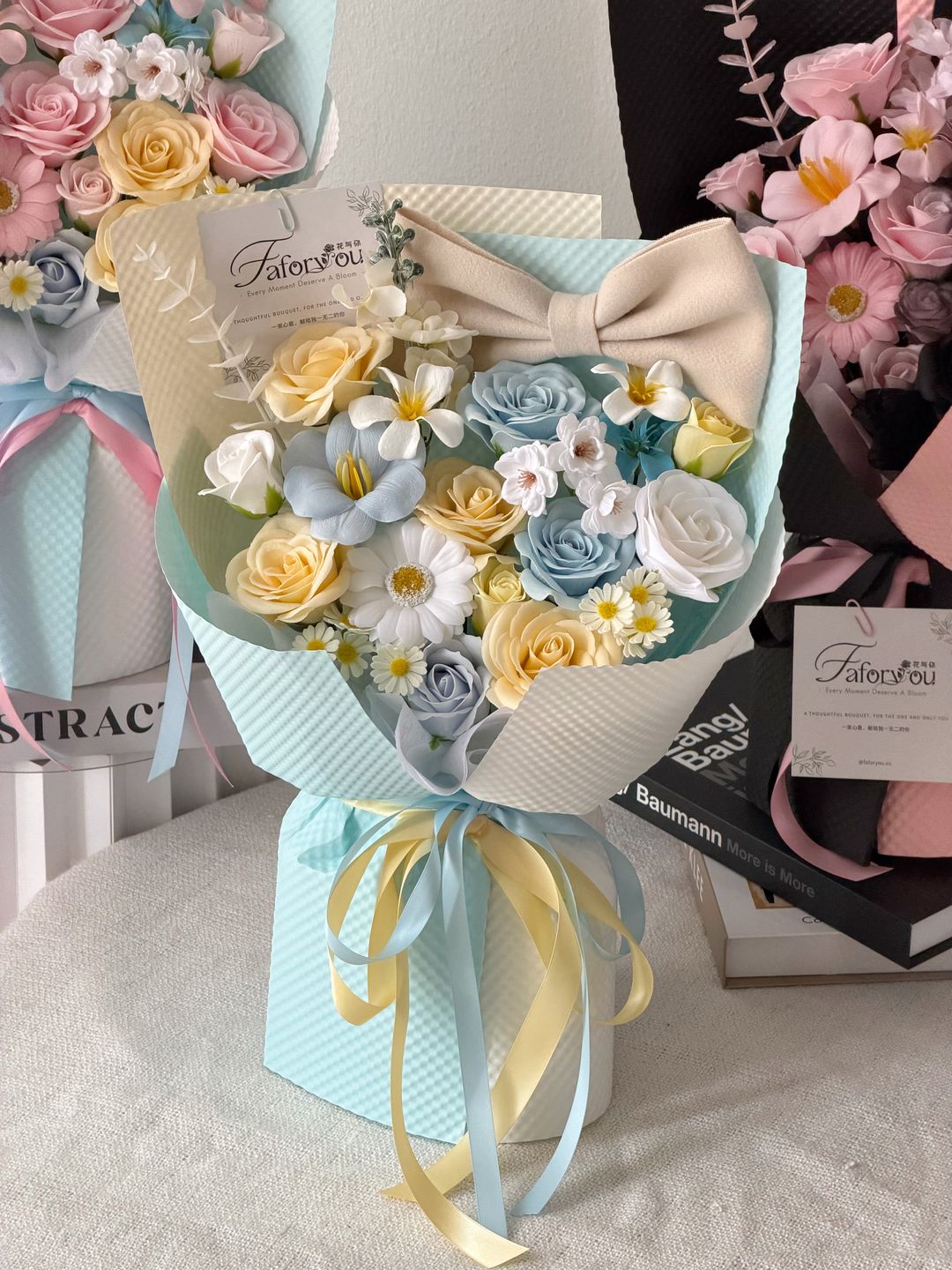 Candy Petals Soap Flower Mixed Bouquet  