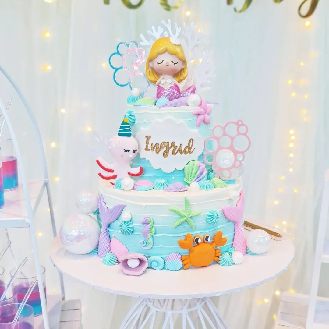 Mermaid Princess Cake