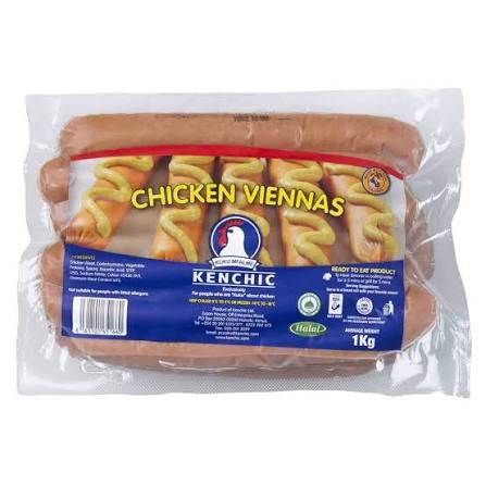Kenchic chicken viennas 1kg