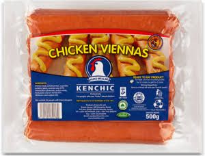 Kenchic chicken viennas 500g